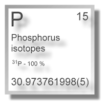 Phosphorus isotopes